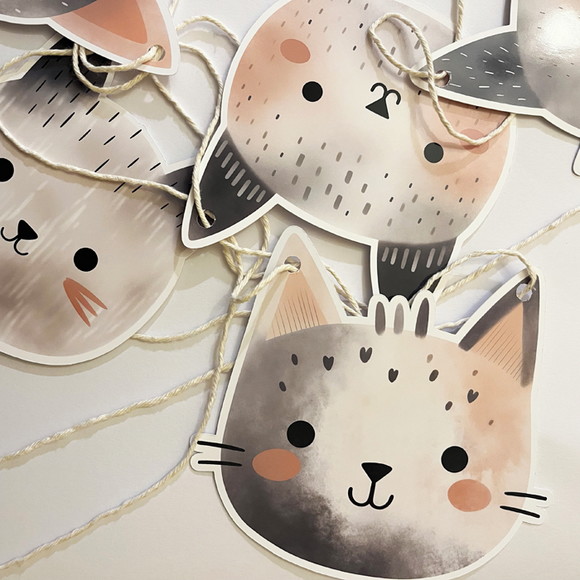 Varal Festa Gatinhos - Imagem 2