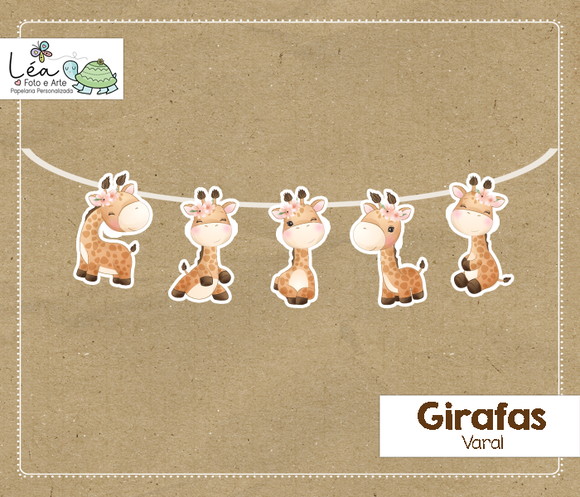 Varal Festa Girafa