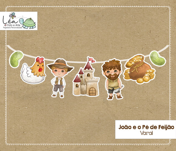 Varal Festa João e o Pé de Feijão - Imagem 5