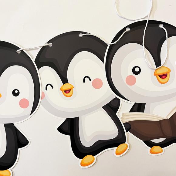 Varal Festa Pinguim