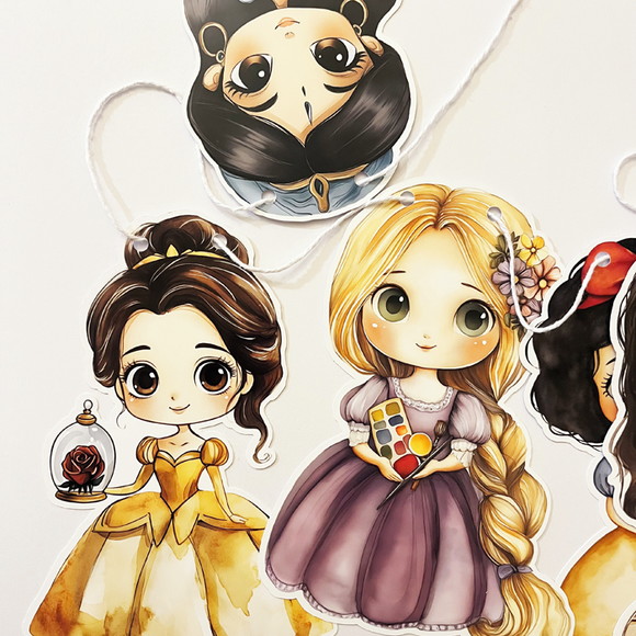 Varal Festa Princesas - Imagem 3