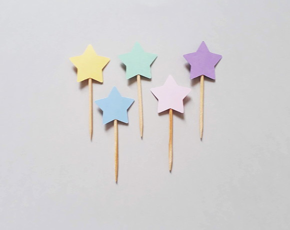 Mini Topper Estrelinhas - Imagem 3
