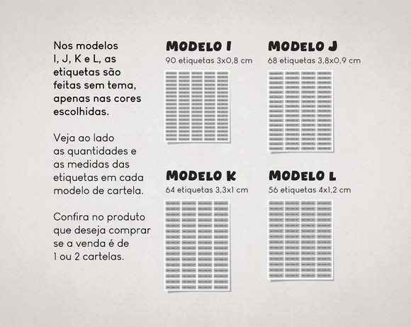 Etiquetas para Lápis Amarelas e Azuis em Vinil Adesivo - Imagem 2