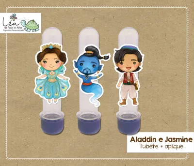 Tubete Festa Aladin e Jasmine