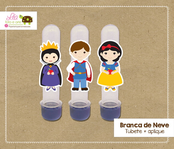 Tubete Festa Branca de Neve