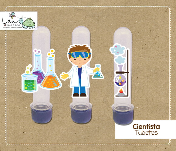 Tubete Festa Cientista