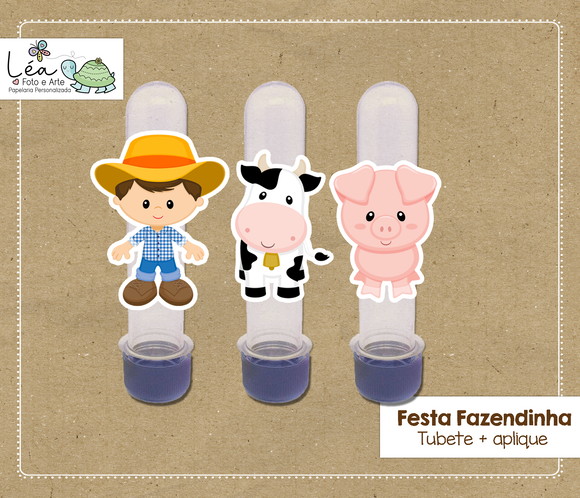 Tubete Festa Fazendinha