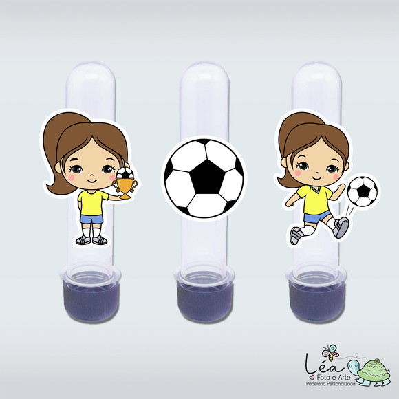 Tubete Festa Futebol Menina