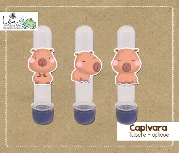 Tubete Festa Infantil Capivara