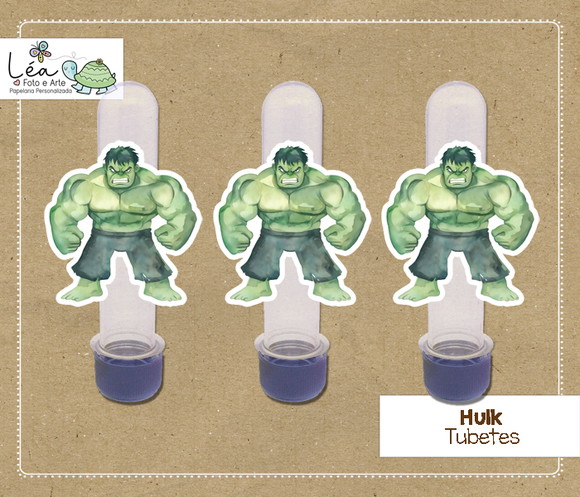 Tubete Festa Infantil Hulk