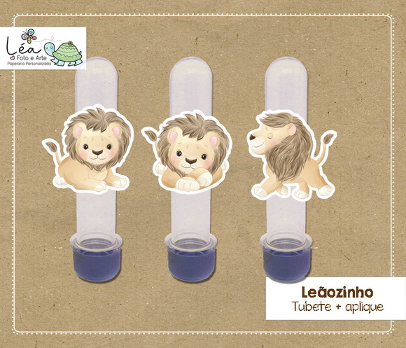 Tubete Festa Infantil Leãozinho