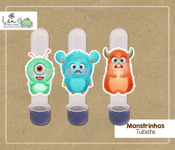 Tubete Festa Monstrinhos