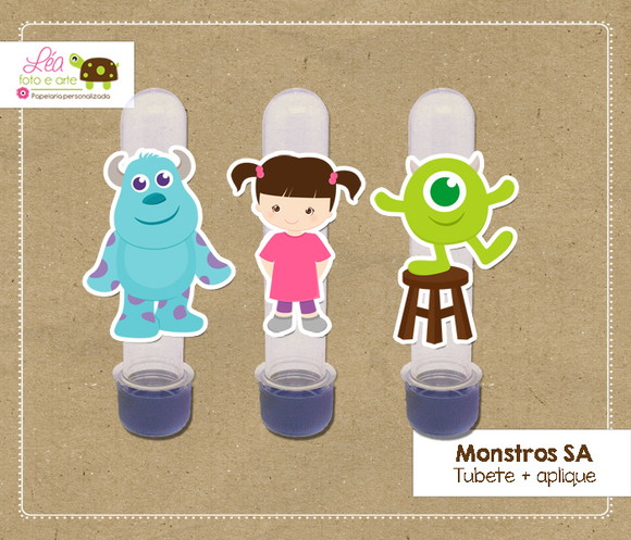 Tubete Festa Monstros Sa