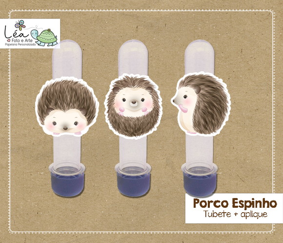 Tubete Festa Porco Espinho