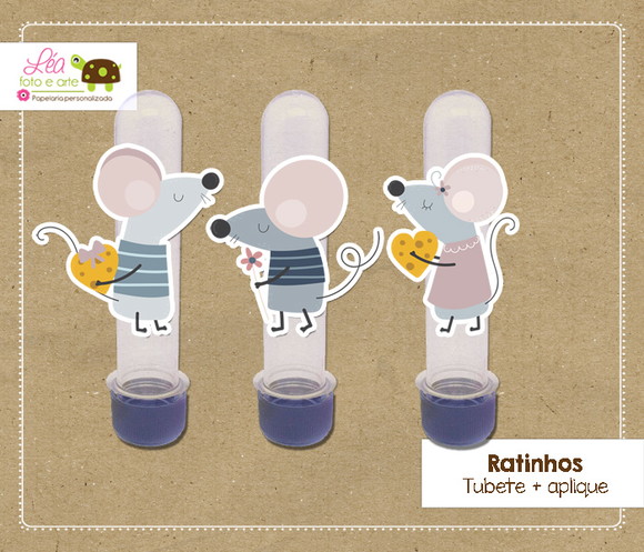 Tubete Festa Ratinhos