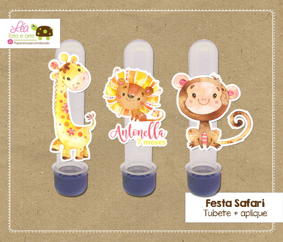 Tubete Festa Safari Menina