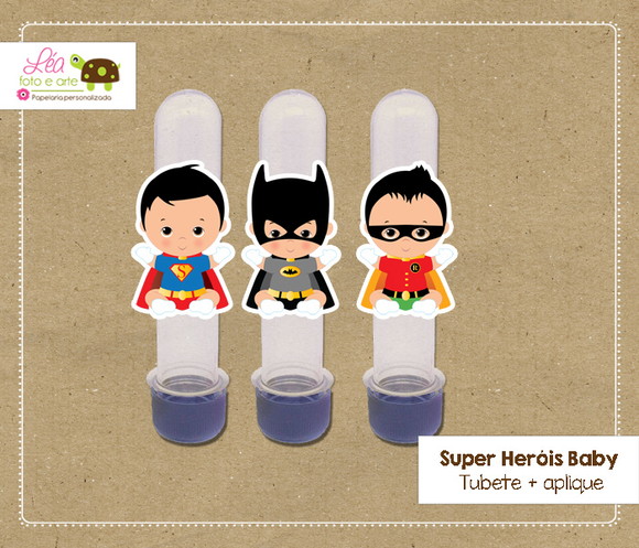 Tubete Super-heróis Baby