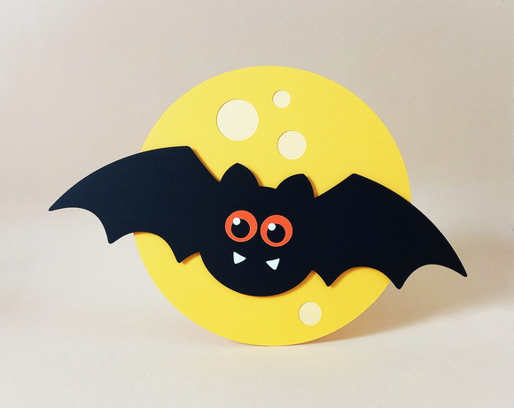Display de Mesa Morcego Halloween