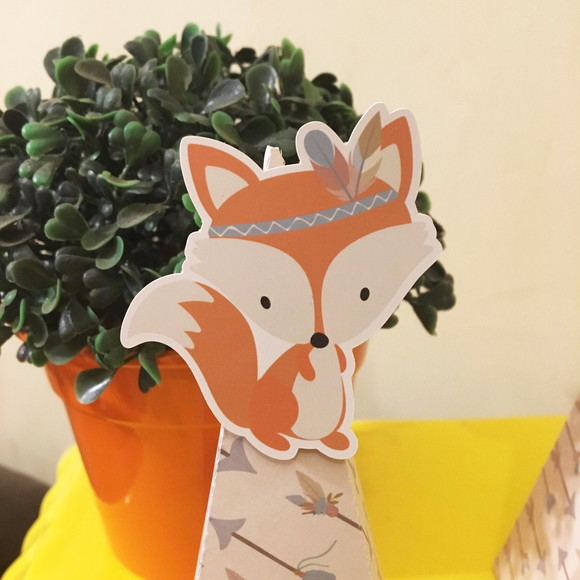 Caixa Pirâmide Festa Woodland - Imagem 4