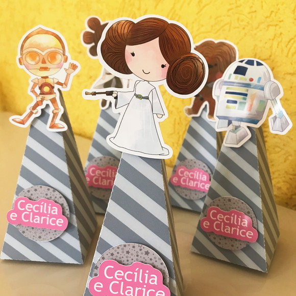 Caixa Pirâmide Star Wars