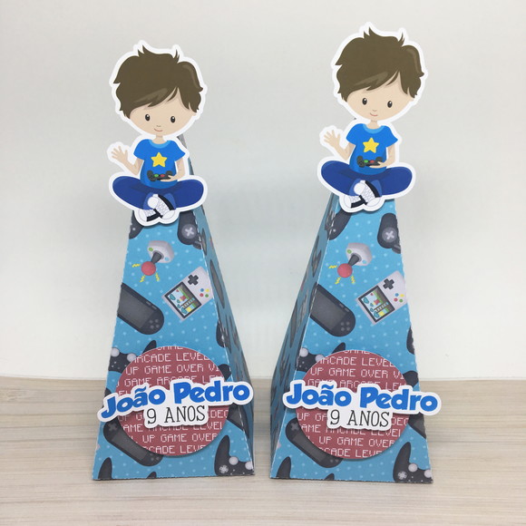 Caixinha Festa Vídeo Game