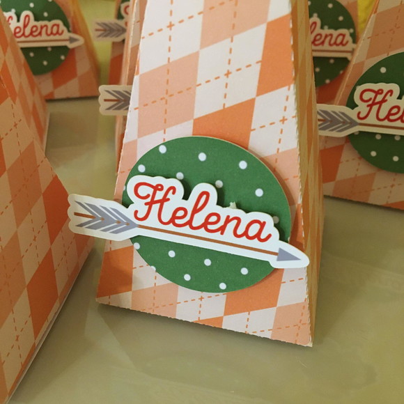 Caixinha Pirâmide Festa Merida - Imagem 3