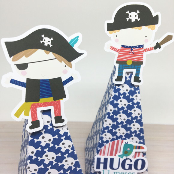 Caixinha Pirâmide Festa Pirata - Imagem 3