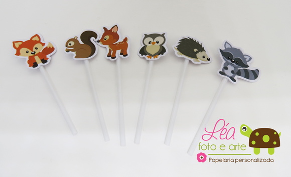 Topper Animais da Floresta - Imagem 4