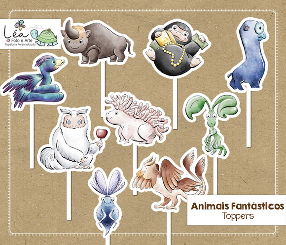 Topper Animais Fantásticos