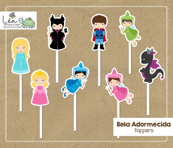 Topper Aurora Bela Adormecida