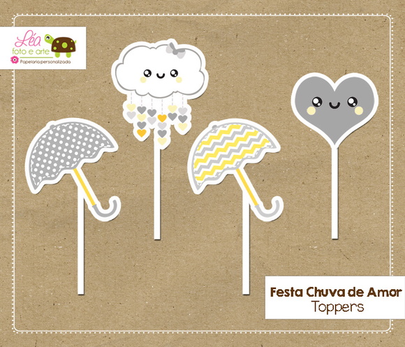 Topper Chuva de Amor