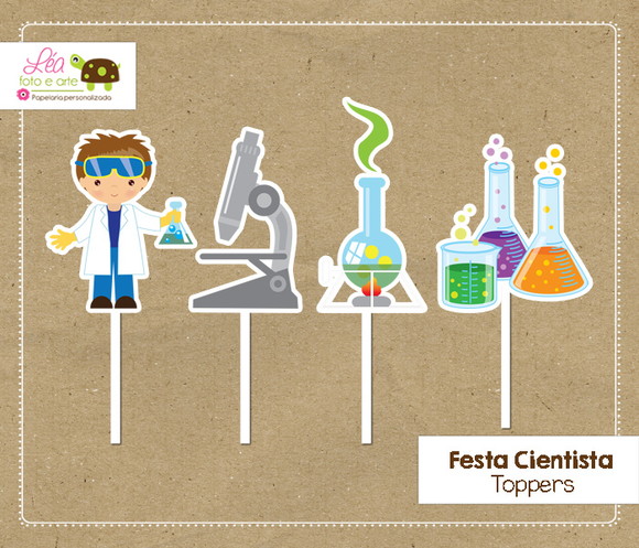Topper Cientista