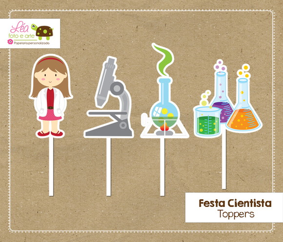 Topper Cientista Menina