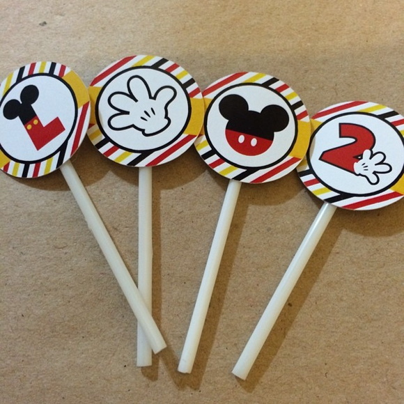 Topper Cupcake - Mickey
