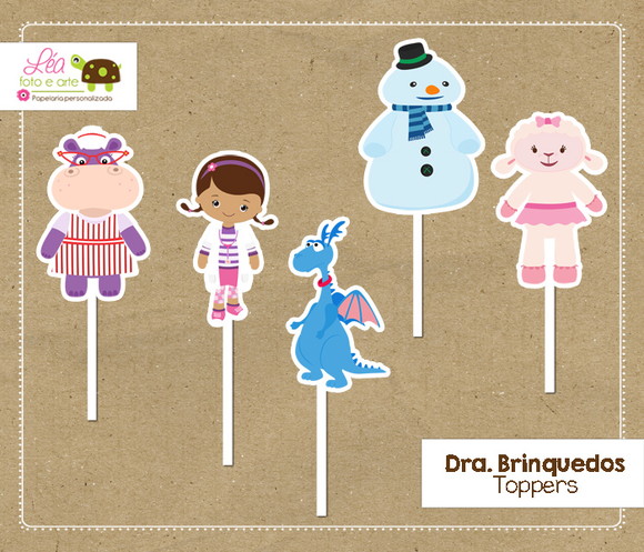 Topper Doutora Brinquedos