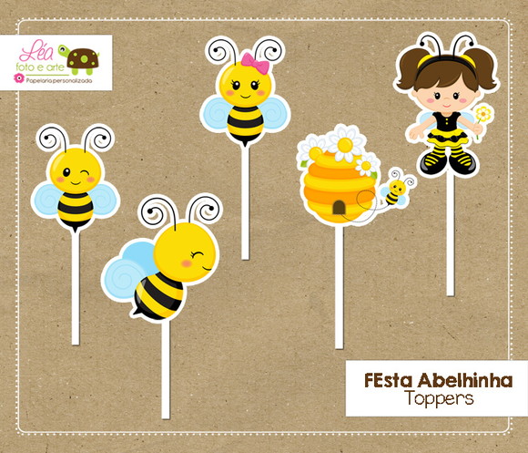 Topper Festa Abelhinha