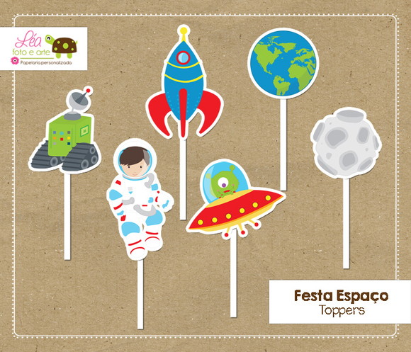 Topper Festa Astronauta