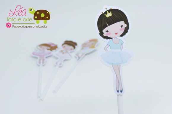 Topper Festa Bailarina - Imagem 5