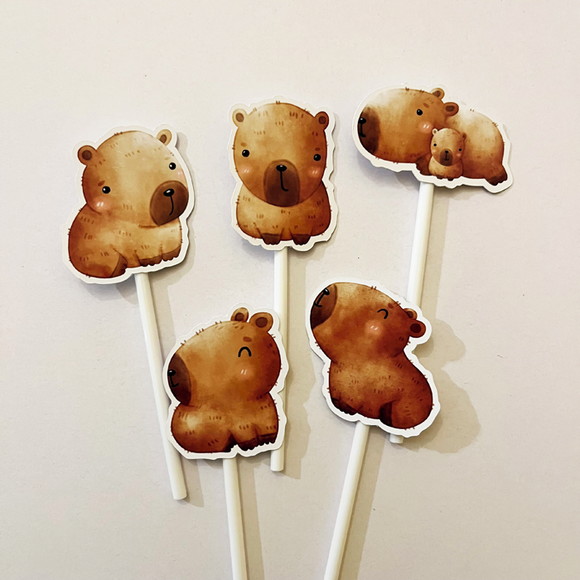 Topper Festa Capivara - Imagem 3