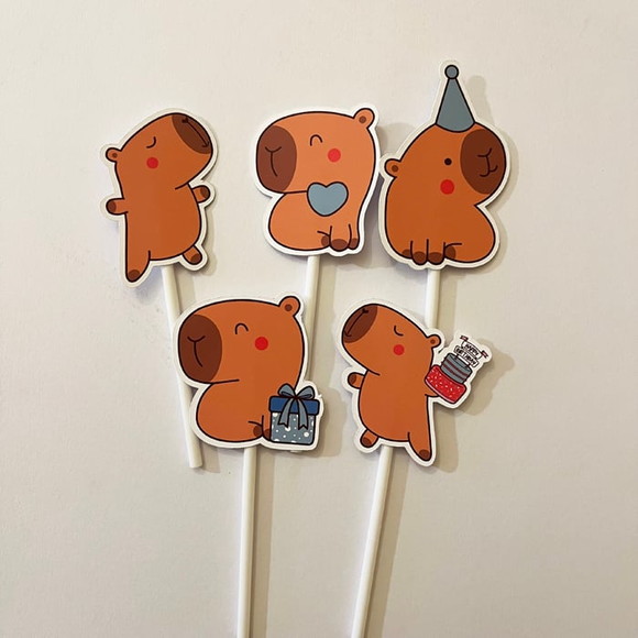Topper Festa Capivara Menino