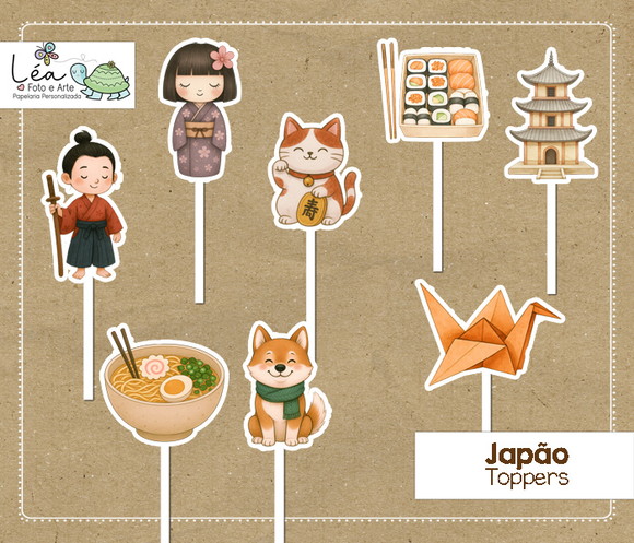 Topper Festa Japão