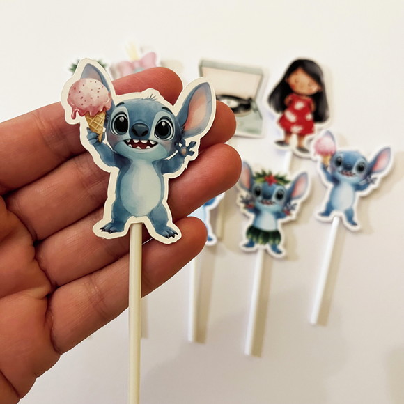 Topper Festa Lilo e Stitch