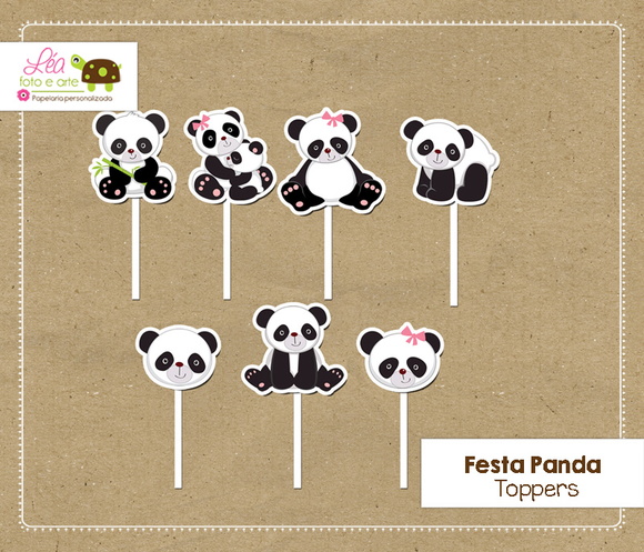 Topper Festa Panda