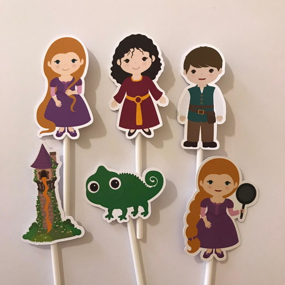 Topper Festa Rapunzel