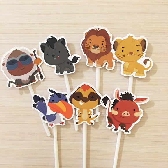 Topper Festa Rei Leão