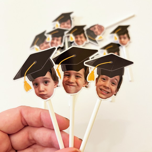 Topper Formatura Rostinho