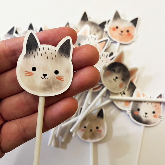 Topper Gatinhos - Imagem 2