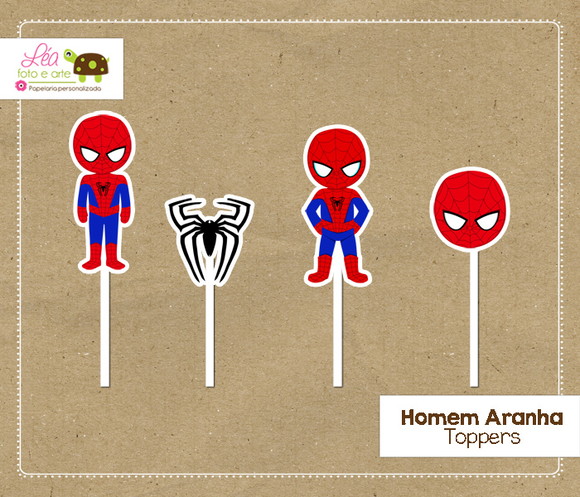 Topper Homem Aranha