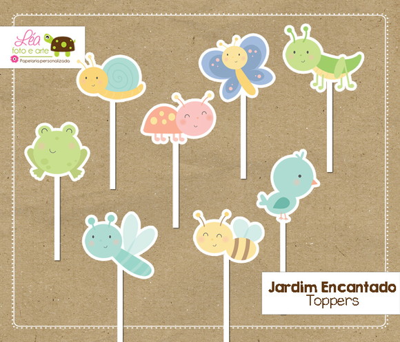 Topper Jardim Encantado