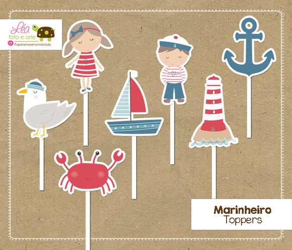Topper Marinheiro